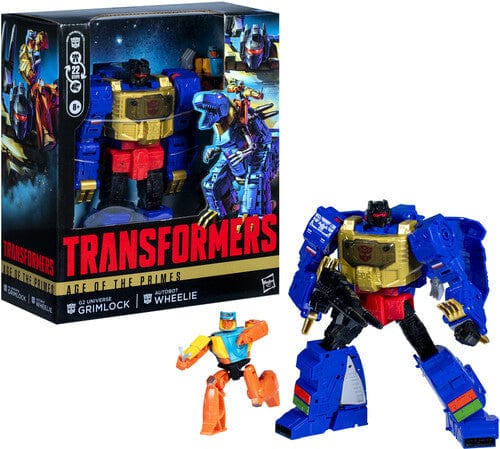 HASBRO COLLECTIBLES: TRANSFORMERS - AGE OF PRIMES - LEADER CLASS G2 UNIVERSE GRIMLOCK ACTION FIGURE