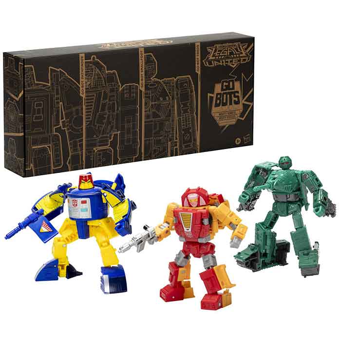 Hasbro: Transformers Generations Selects - Deluxe Class Go-Bot Guardians 3pk