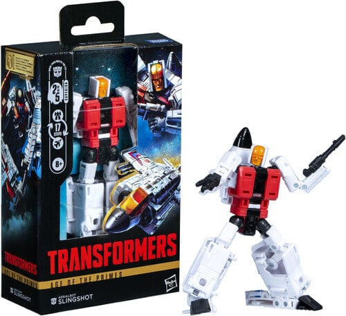 HASBRO COLLETIBLES: TRANSFORMERS - AGE OF PRIMES - DELUXE CLASS AERIALBOT SLINGSHOT ACTION FIGURE