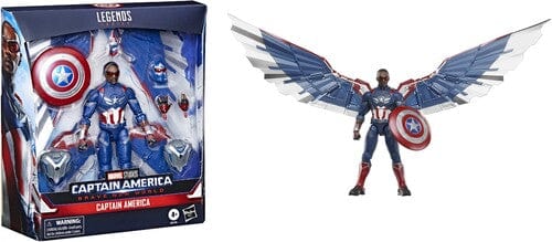 HASBRO COLLECTIBLES: MARVEL LEGENDS - CAPTAIN AMERICA BRAVE NEW WORLD - CAPTAIN AMERICA DELUXE ACTION FIGURE