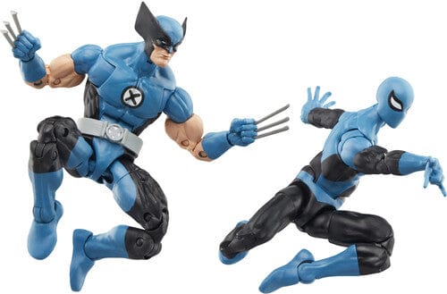 HASBRO COLLECTIBLES: MARVEL LEGENDS - FANTASTIC FOUR - WOLVERINE AND SPIDERMAN 2 PACK ACTION FIGURES