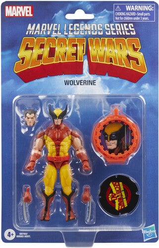 HASBRO COLLECTIBLES: MARVEL LEGENDS - SECRET WARS - WOLVERINE ACTION FIGURE
