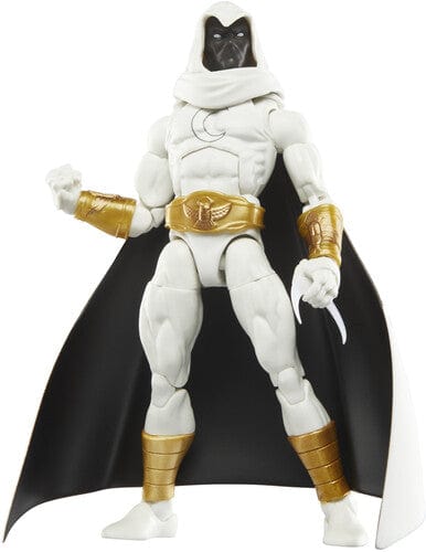 HASBRO COLLECTIBLES: MARVEL LEGENDS - STRANGE TALES - MOON KNIGHT ACTION FIGURE WITH BLACKHEART BAF PC