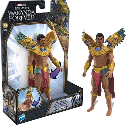Hasbro: Marvel - King Namor, Battle Action (Wakanda Forever)