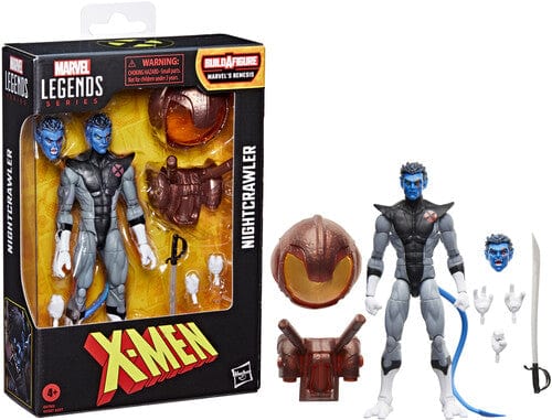 Hasbro: Marvel Legends - Nightcrawler w/ Nemesis BAF Piece (Uncanny X-Force)