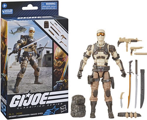 Hasbro: G.I. Joe Classified Series - Desert Commando Snake Eyes