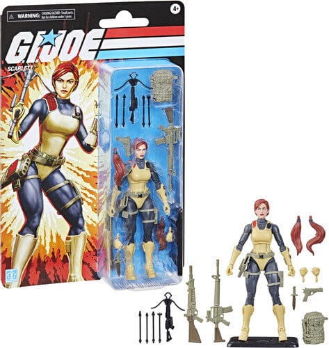 Hasbro: G.I Joe Classified Series - Retro Scarlett