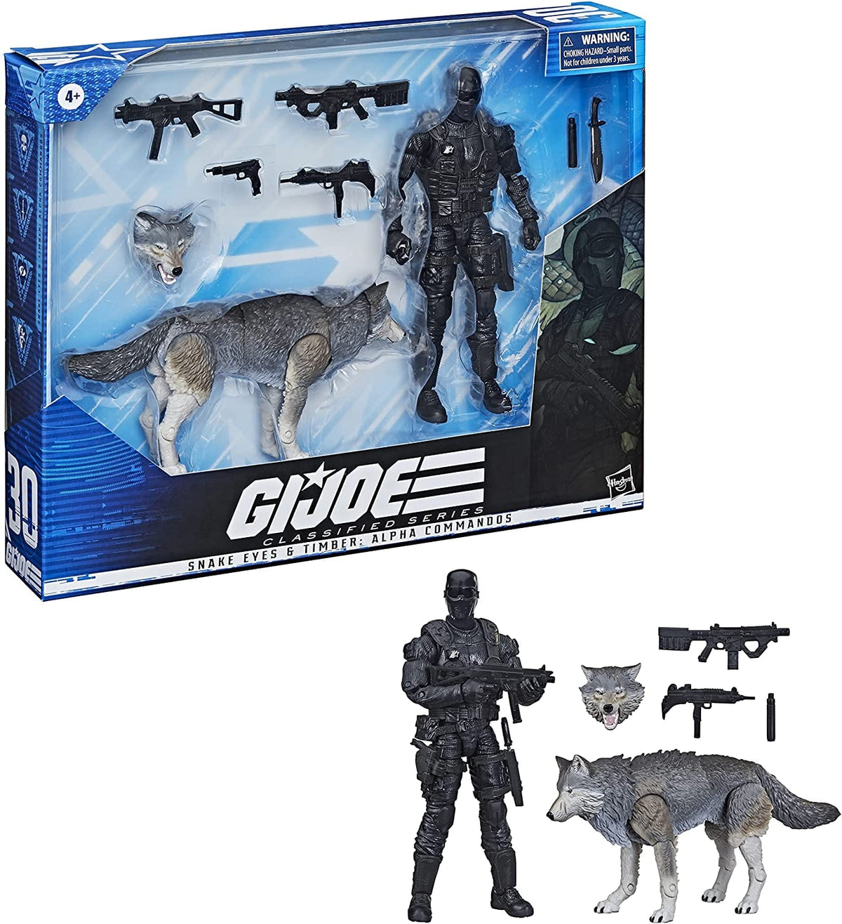 Hasbro: GI Joe Classified Series - Snake Eyes & Timber, Alpha Commandos 30
