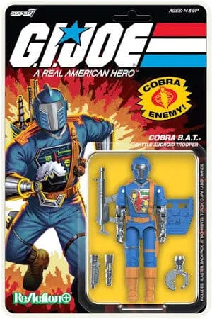 HASBRO: GI JOE - COBRA B.A.T REACTION FIGURE