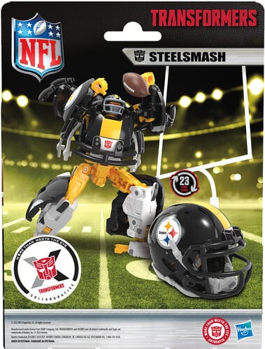 Hasbro: Transformers x NFL - Steelsmash Helmet (Pittsburgh Steelers)