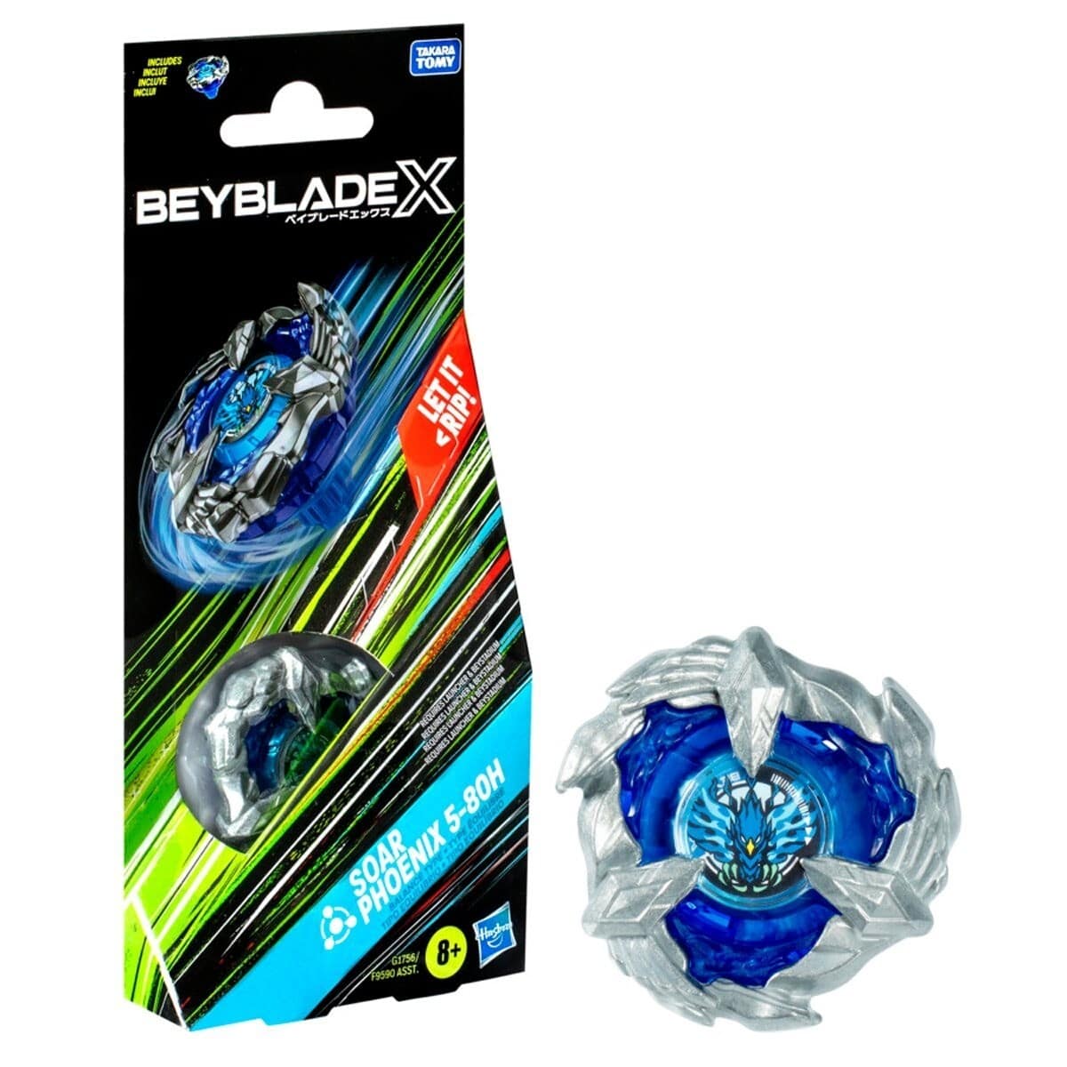 Beyblade: X: Soar Phoenix 5-80H Single Booster