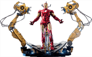Hot Toys: Marvel - Iron Man, Mark IV with Suit-Up Gantry (Iron Man 2)