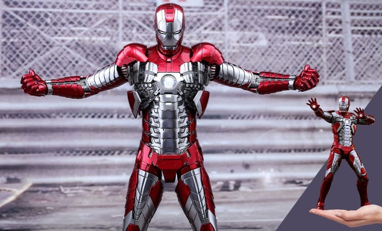 Hot Toys Movie Masterpiece: Marvel - Iron Man Mark V (Iron Man 2)