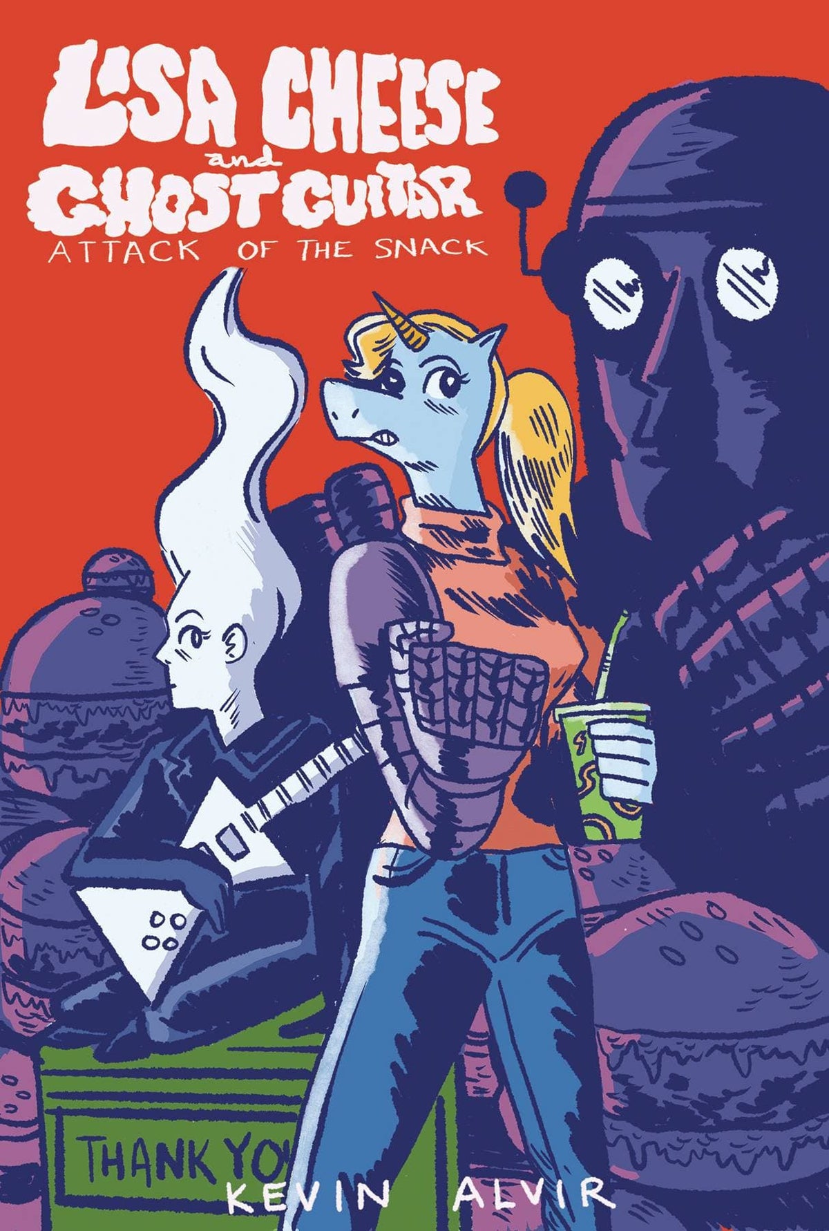 Lisa Cheese & Ghost Guitar GN Vol 01 Attack Of Snack