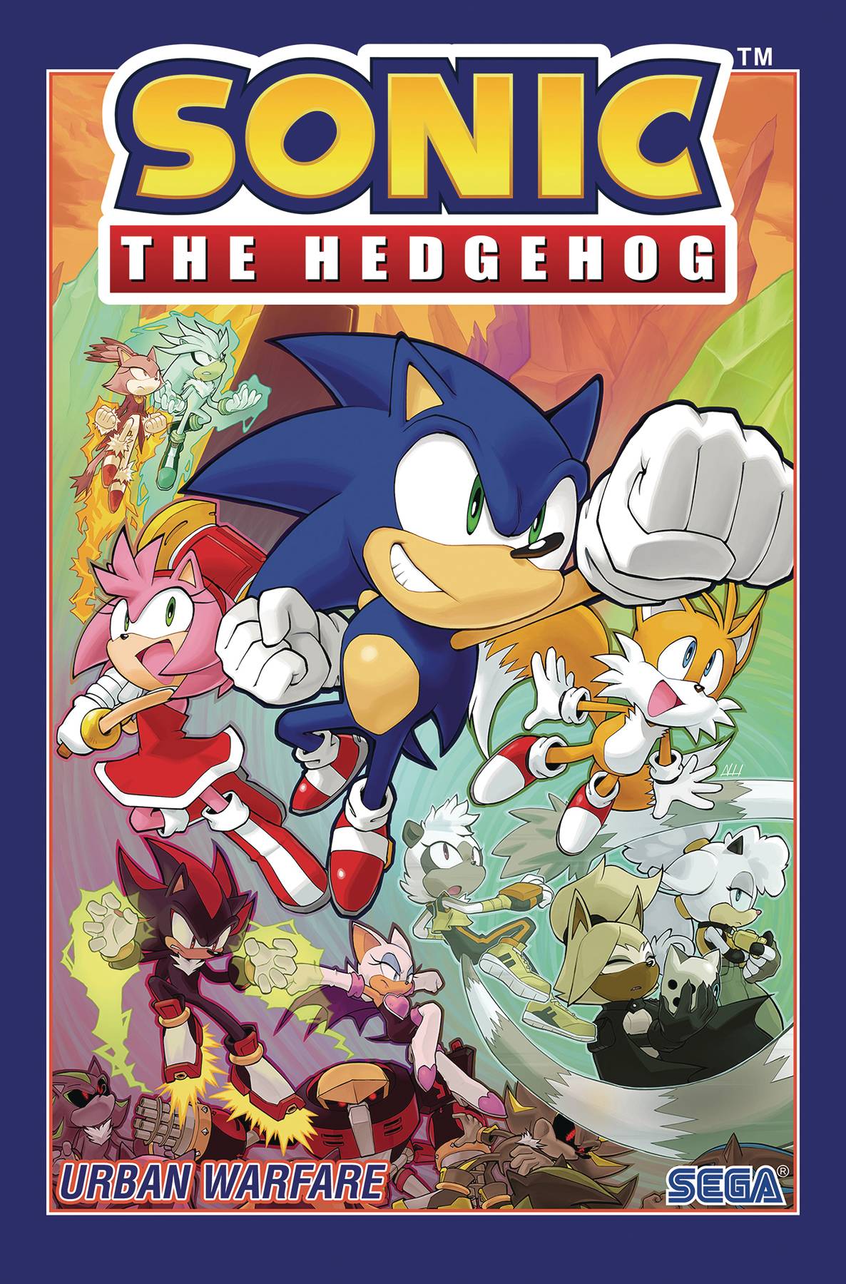 Sonic The Hedgehog TP Vol 15 Urban Warfare