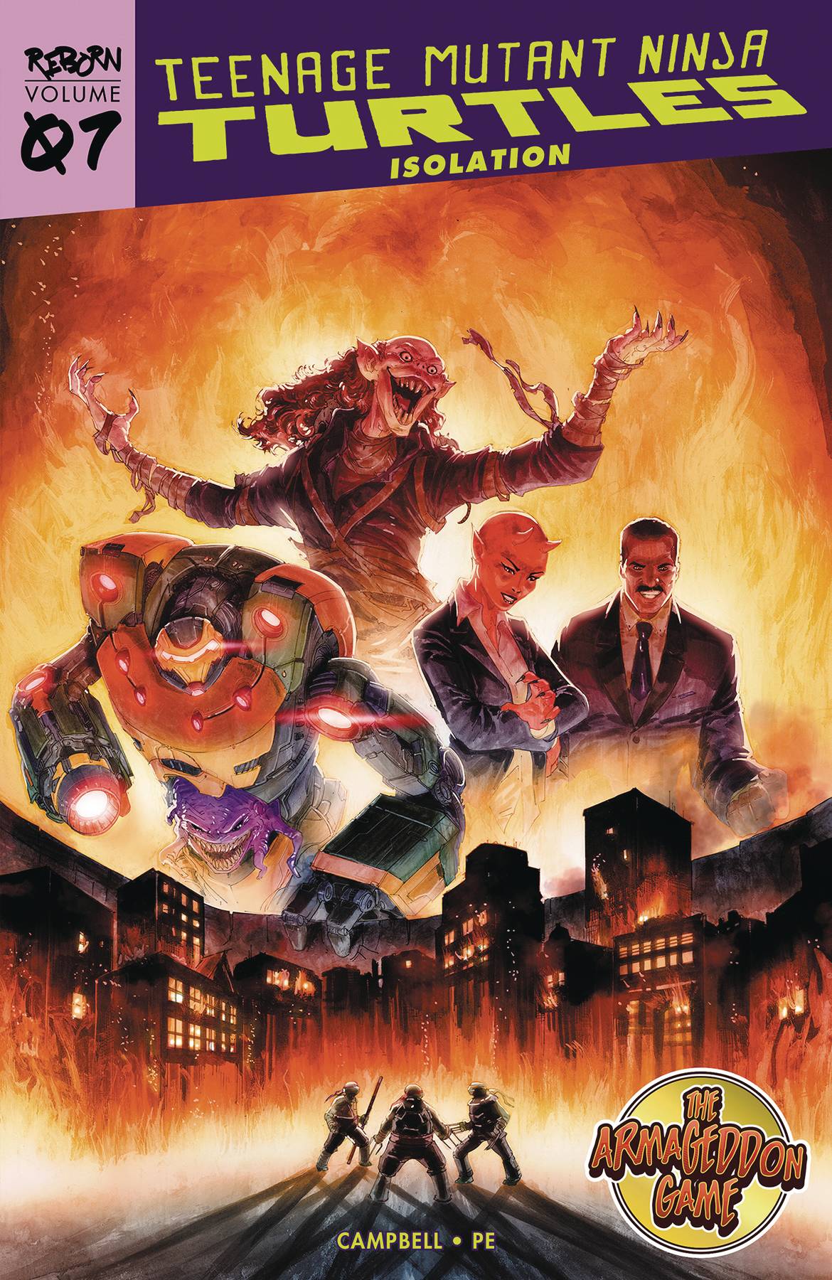 Teenage Mutant Ninja Turtles Reborn TP Vol 07 Isolation