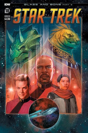 STAR TREK #18 CVR B REIS
