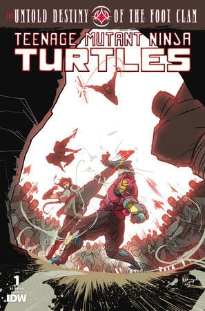 Tmnt Untold Destiny Of Foot Clan #1 Cvr B Cizmeija