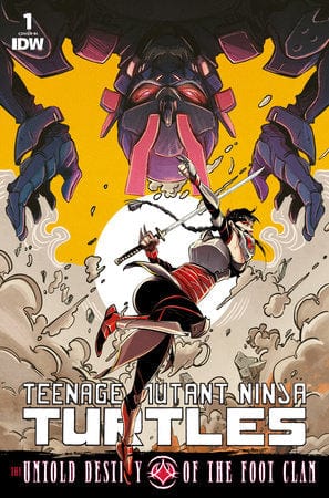 Tmnt Untold Destiny Of Foot Clan #1 Cvr D 10 Copy Santtos
