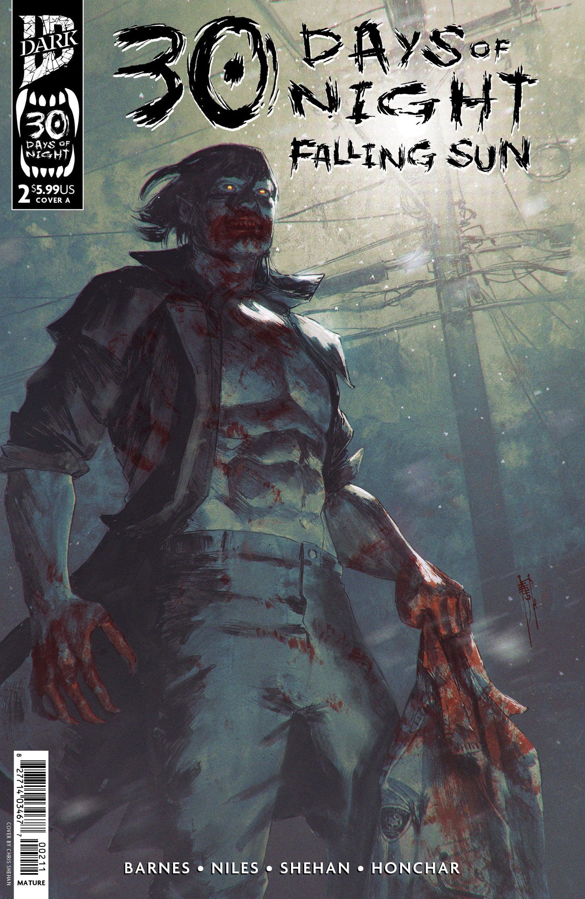 30 Days of Night: Falling Sun #2 Cover A (Shehan)