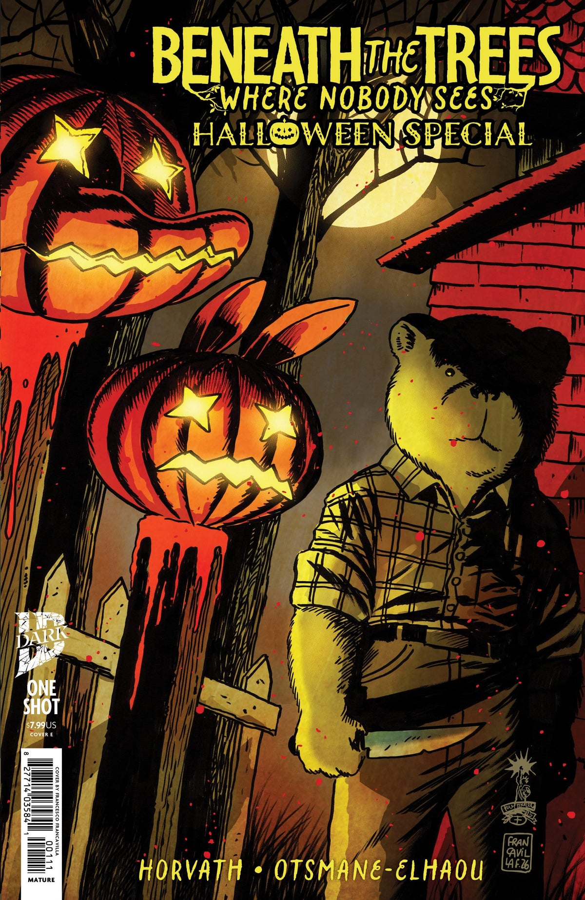 Beneath the Trees Where Nobody Sees Halloween Special Variant E (Francavilla IDW Goes Dark Variant) (Release Date: 10/07/2026)
