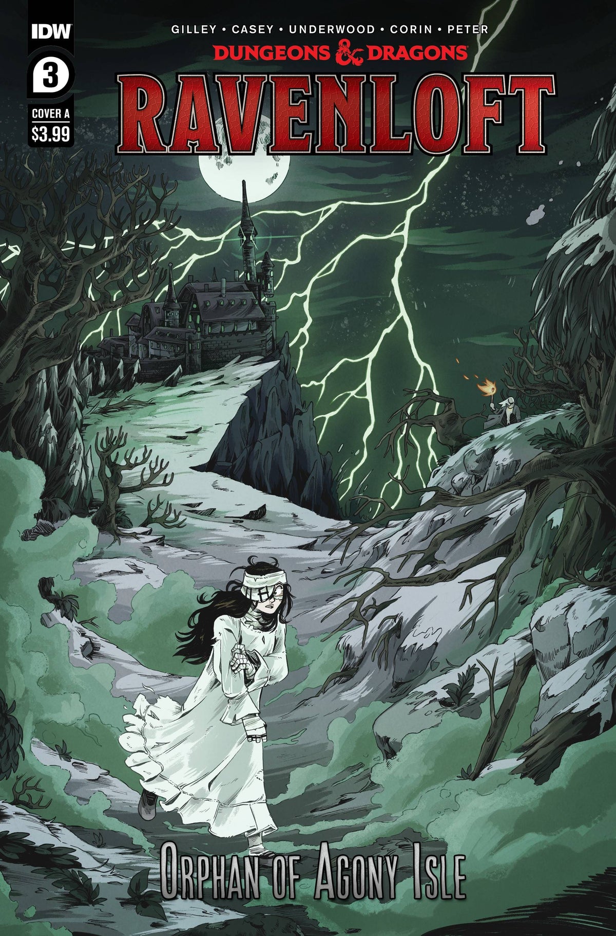 D & D RAVENLOFT ORPHAN OF AGONY ISLE #3 CVR A UNDERWOOD