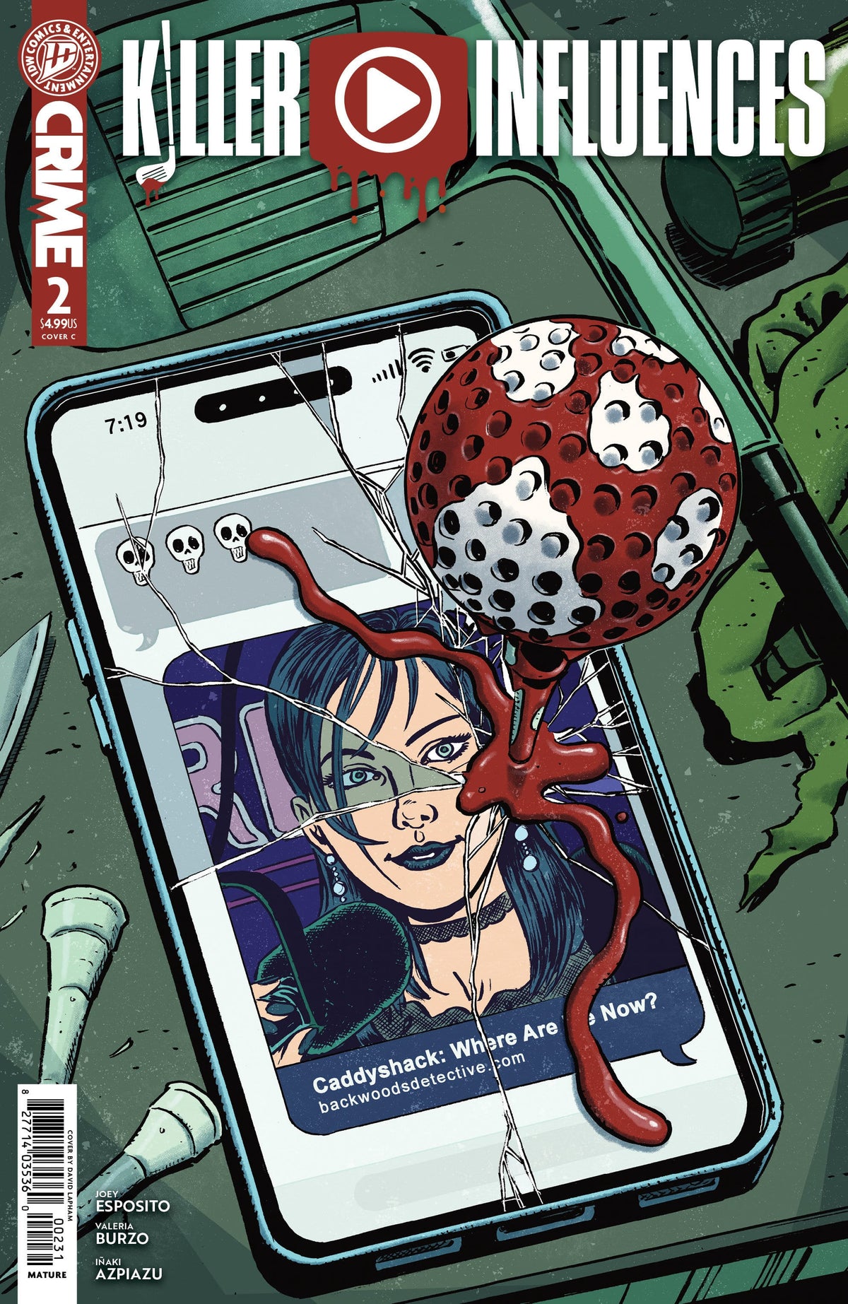 Killer Influences #2 Variant C (Lapham) (Release Date: 08/19/2026)