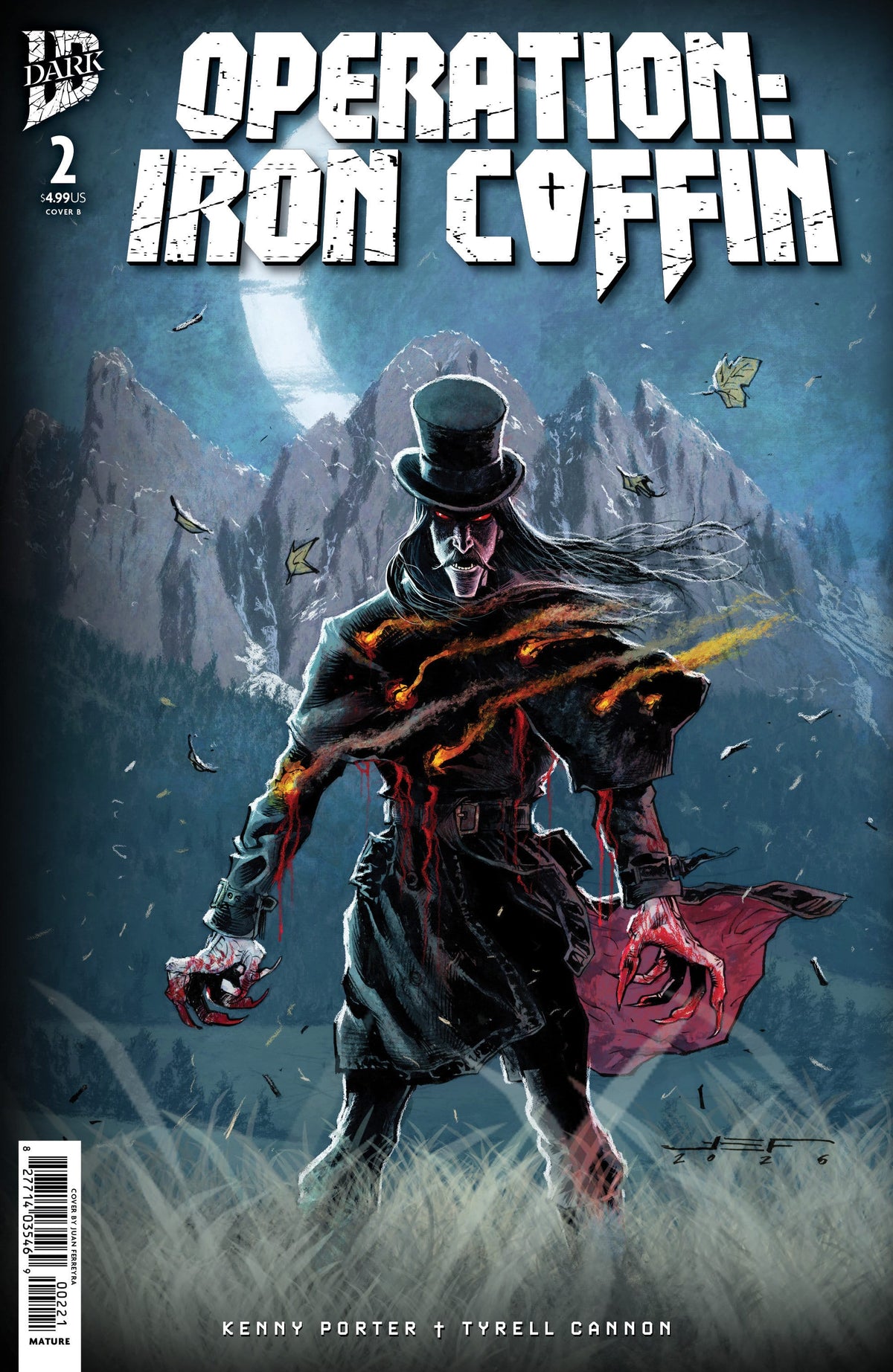 Operation: Iron Coffin #2 Variant B (Ferreyra) (Release Date: 08/26/2026)