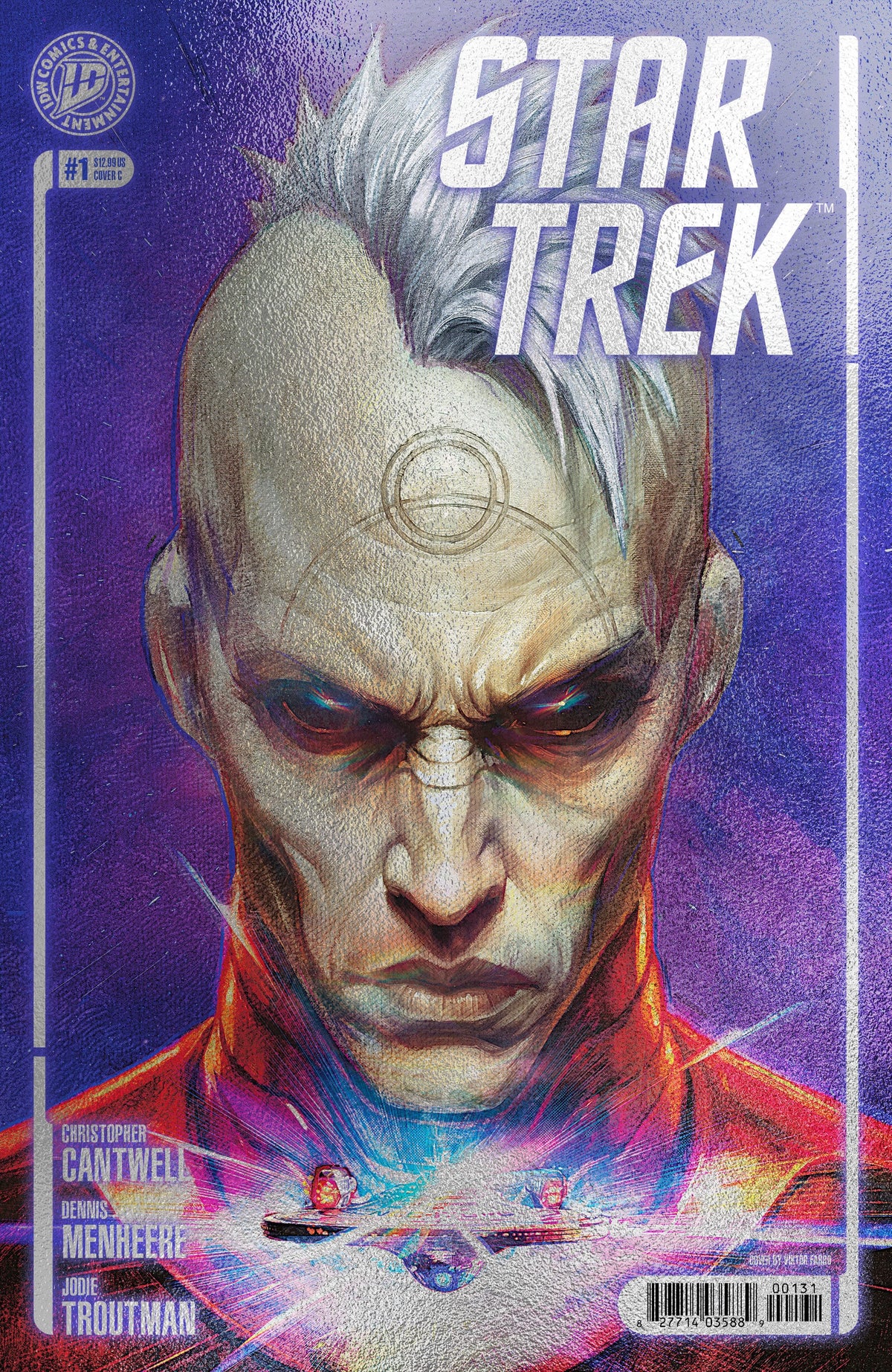 Star Trek (2026) #1 Variant C Foil (Farro) (Release Date: 09/23/2026)