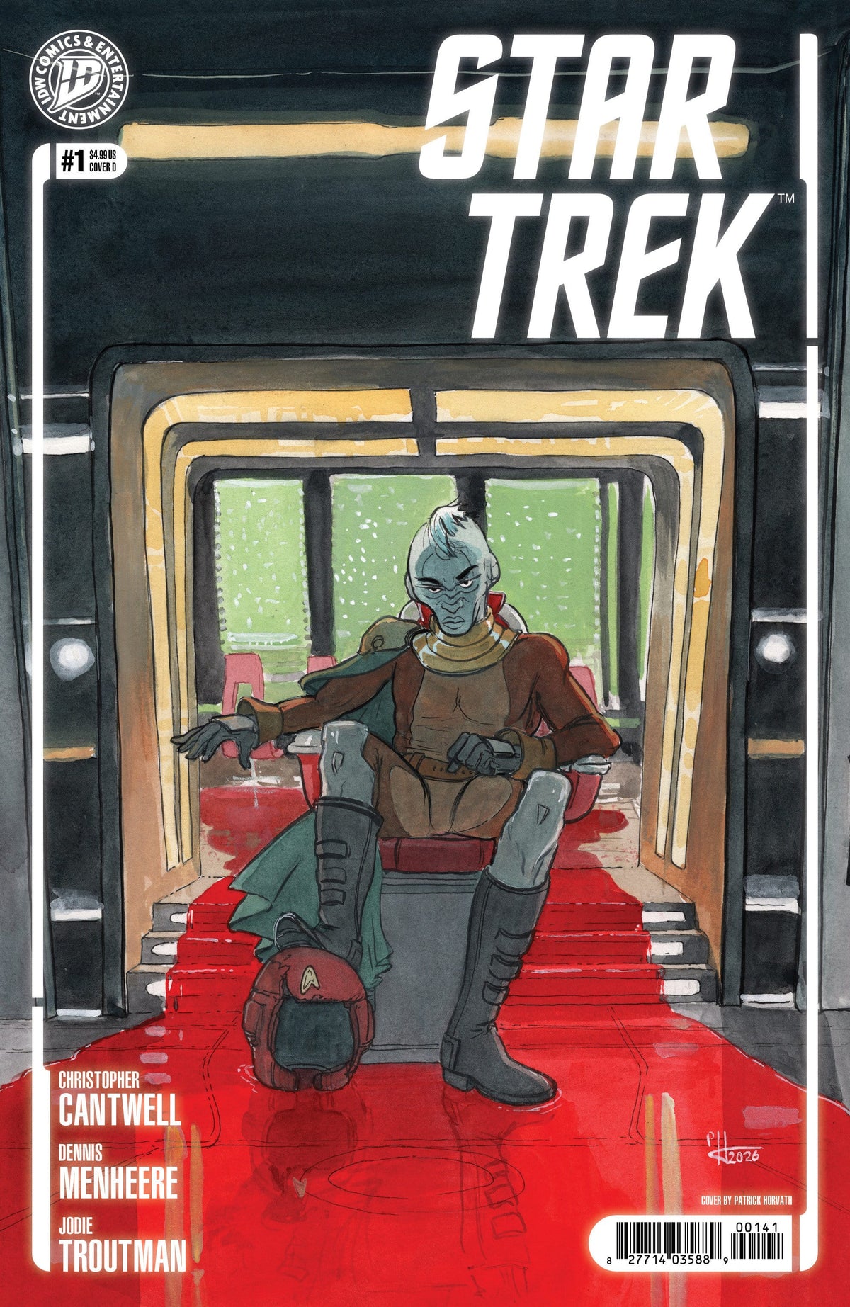 Star Trek (2026) #1 Variant D (Horvath) (Release Date: 09/23/2026)