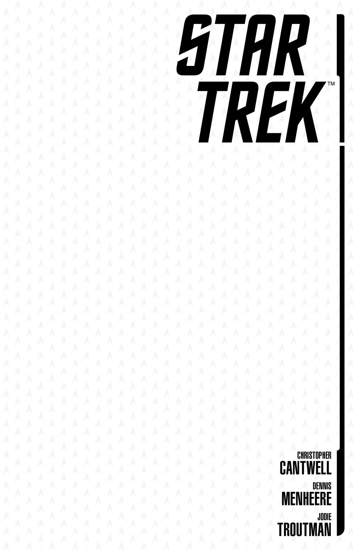 Star Trek (2026) #1 Variant E (Sketch Variant) (Release Date: 09/23/2026)