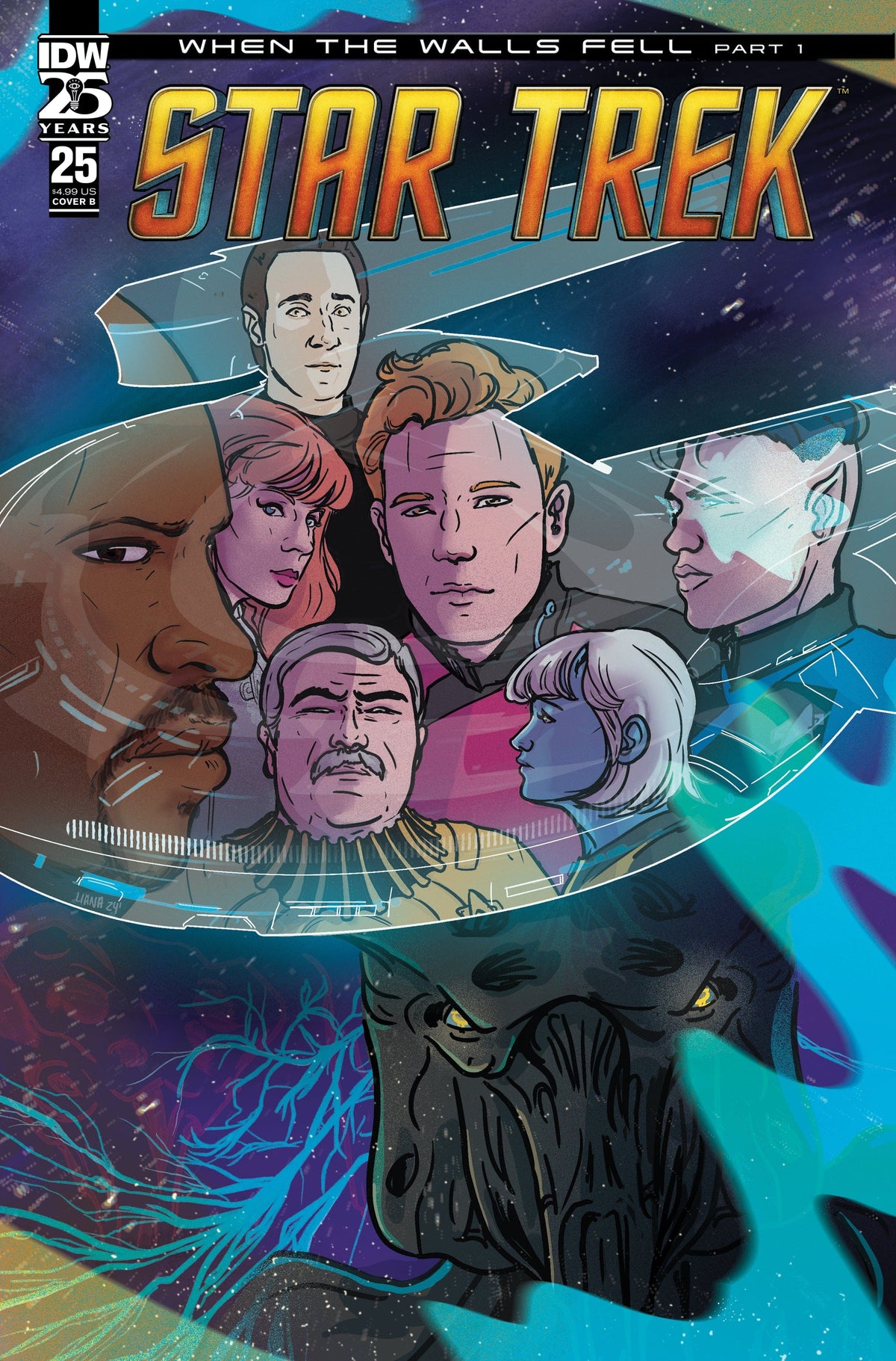 STAR TREK #25 VARIANT B (KANGAS)