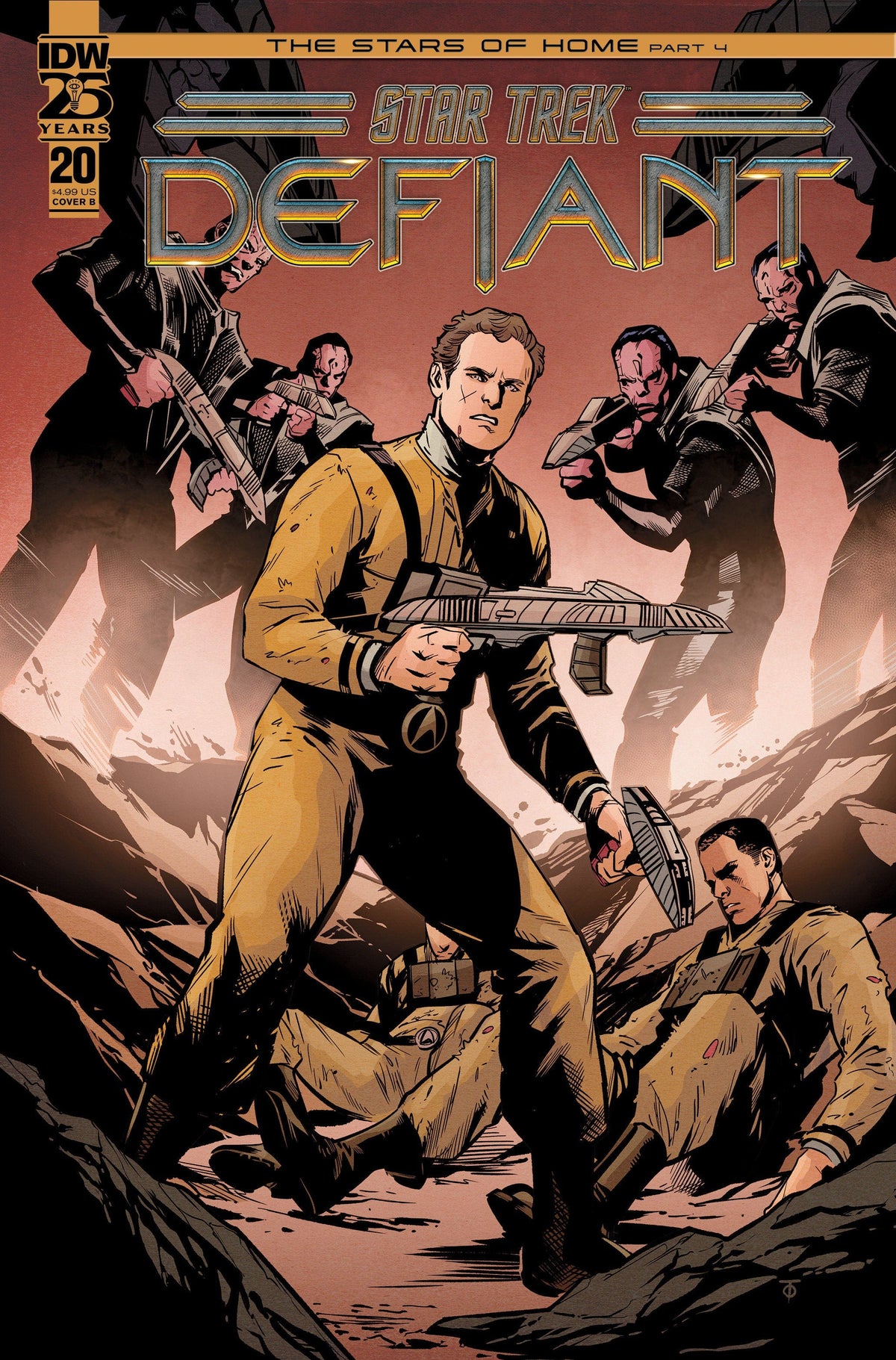 STAR TREK: DEFIANT #20 VARIANT B (TO)
