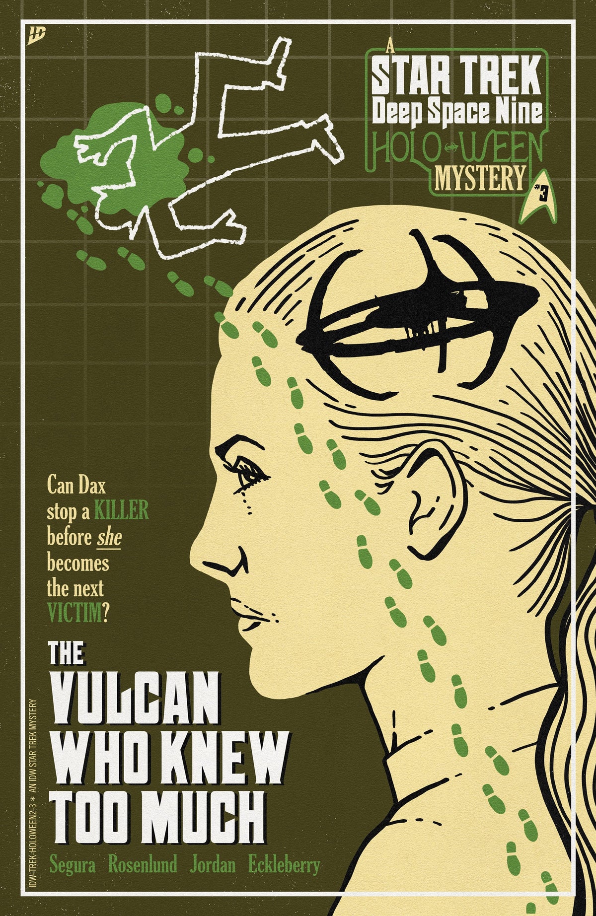 Star Trek: Holo-ween II #3 Variant B (Lendl) (Release Date: 10/21/2026)