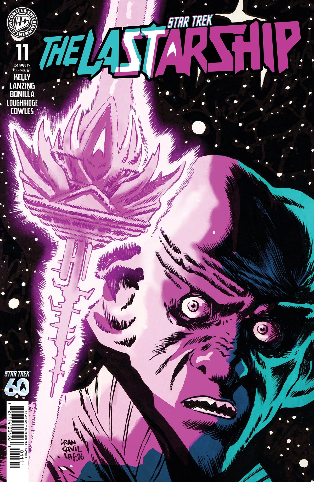 Star Trek: The Last Starship #11 Cover A (Francavilla) (Release Date: 09/16/2026)