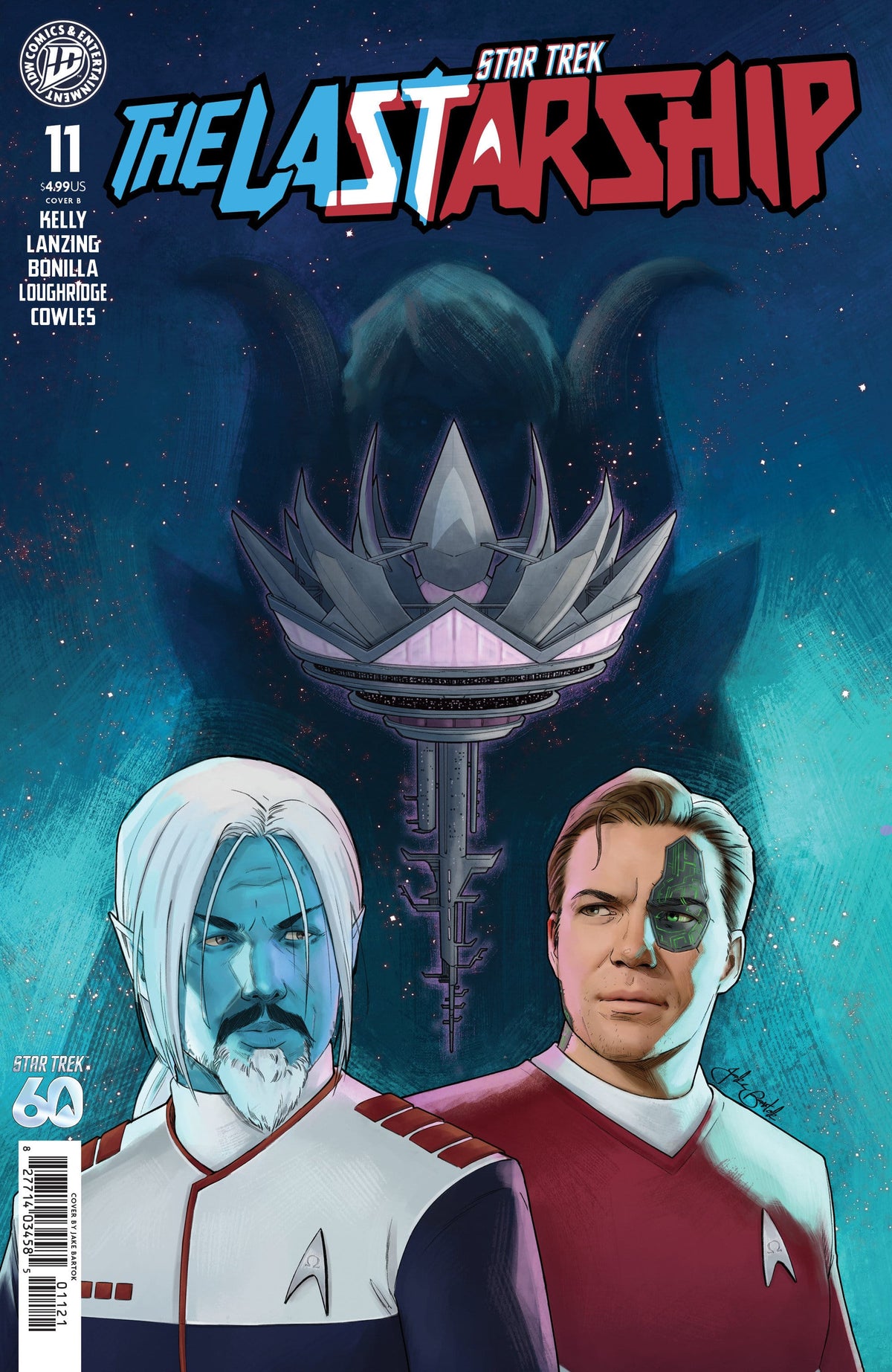 Star Trek: The Last Starship #11 Variant B (Bartok) (Release Date: 09/16/2026)