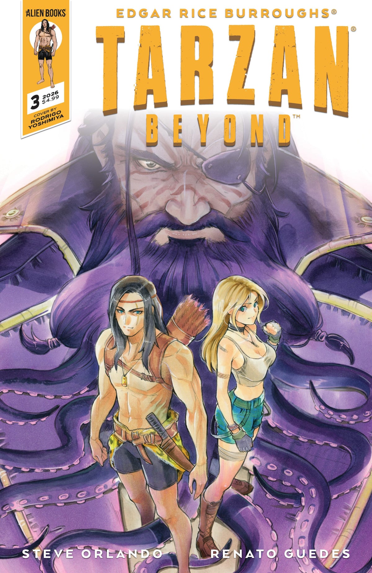 Tarzan Beyond #3 Variant B (Yoshimiya Manga Variant) (Release Date: 09/09/2026)