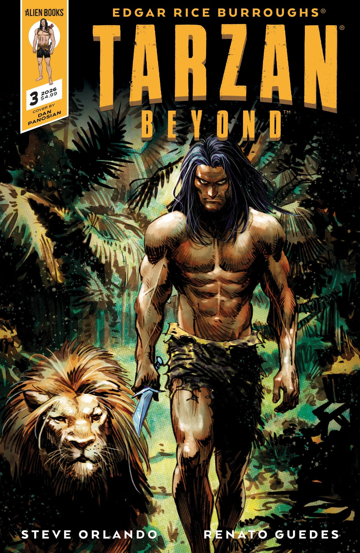 Tarzan Beyond #3 Variant C (Panosian) (Release Date: 09/09/2026)