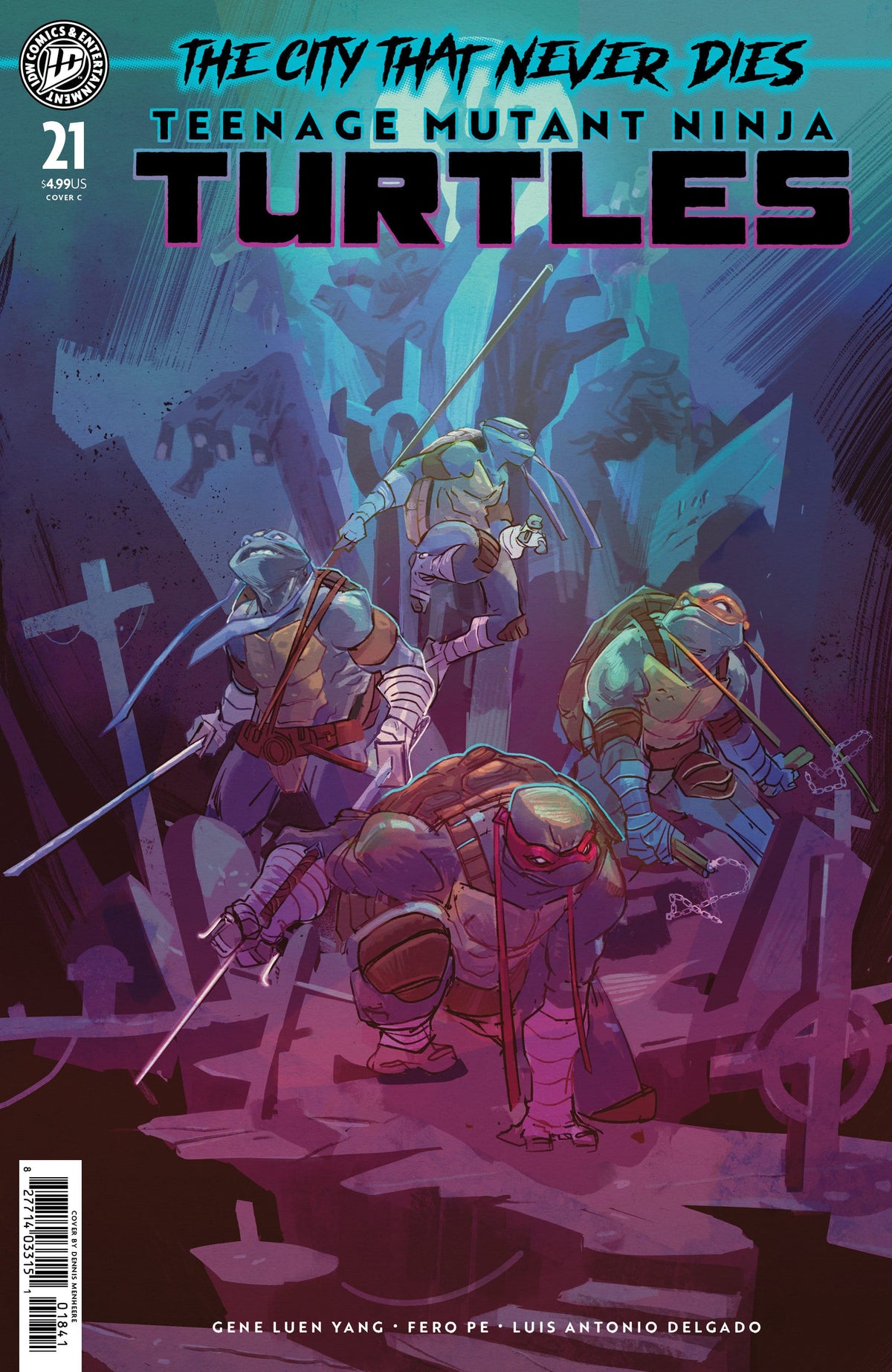 Teenage Mutant Ninja Turtles #21 Variant C (Menheere) (Release Date: 08/19/2026)