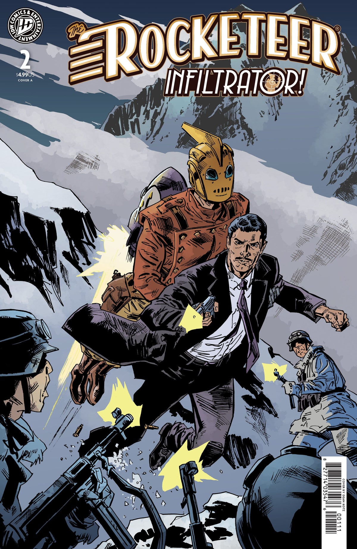 The Rocketeer: Infiltrator! #2 Cover A (Kotz) (Release Date: 08/26/2026)