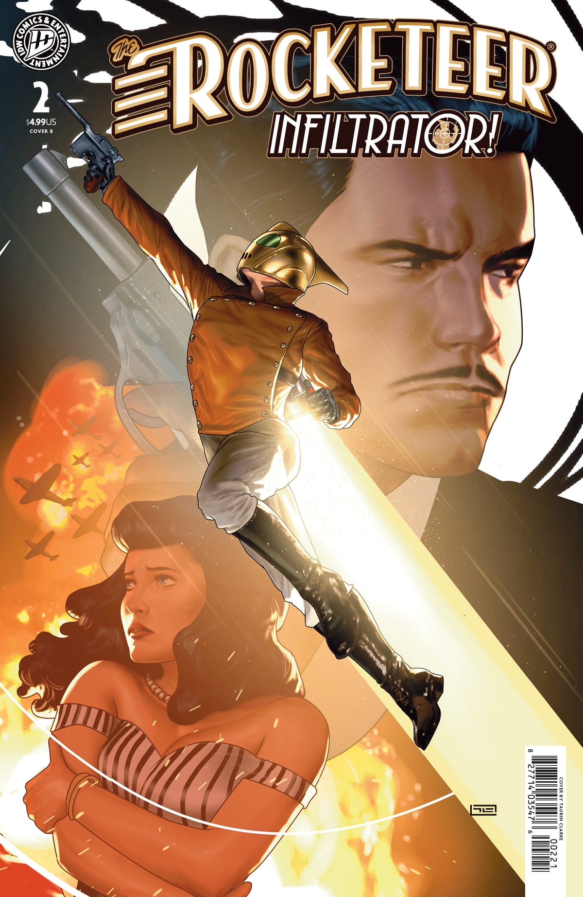 The Rocketeer: Infiltrator! #2 Variant B (Clarke) (Release Date: 08/26/2026)