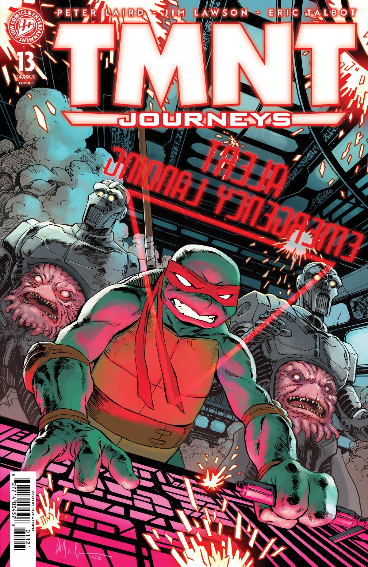 TMNT: Journeys #13 Variant B (Wachter) (Release Date: 09/02/2026)