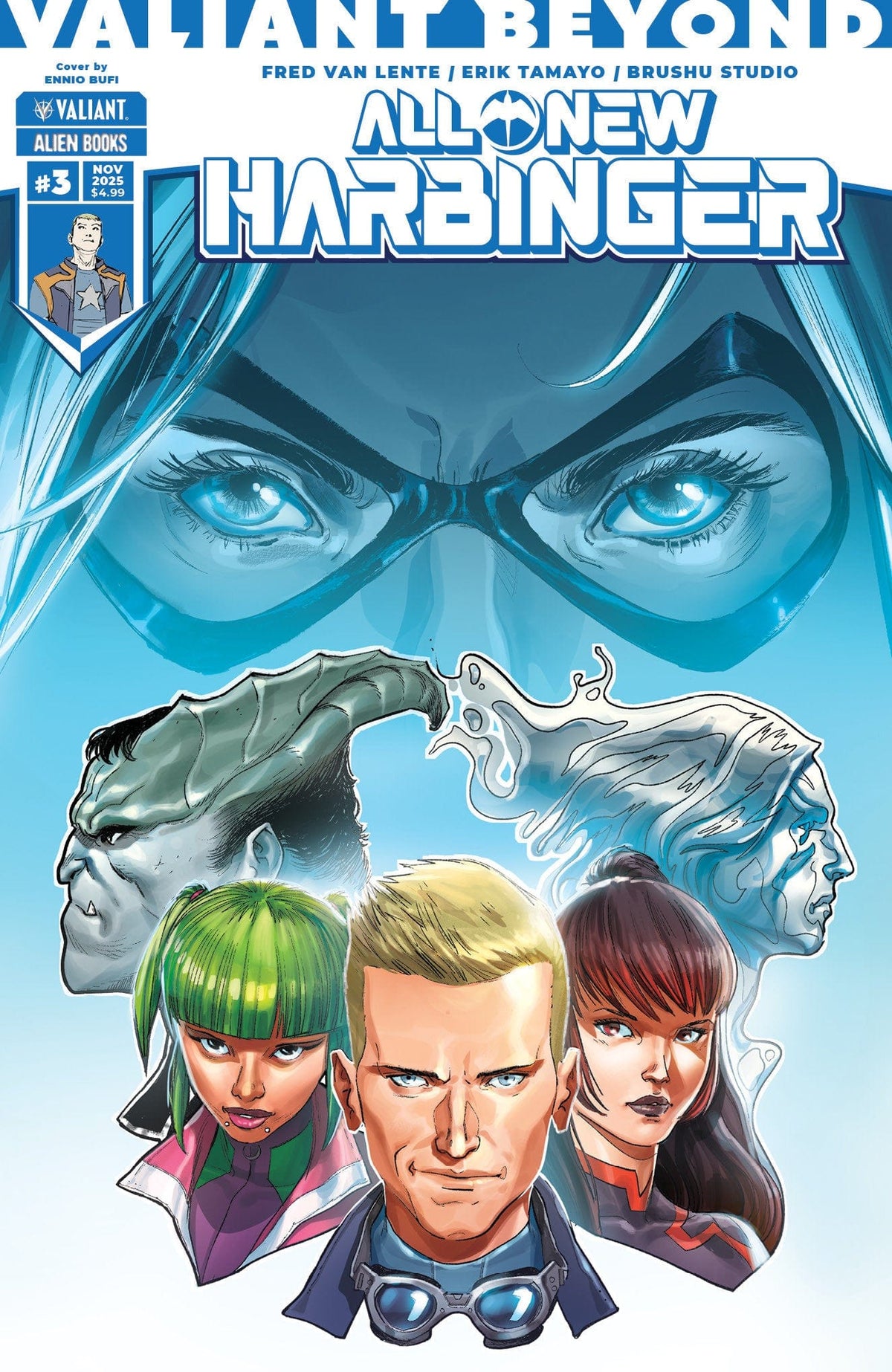 Valiant Beyond: All-New Harbinger #3 Variant C (Bufi)