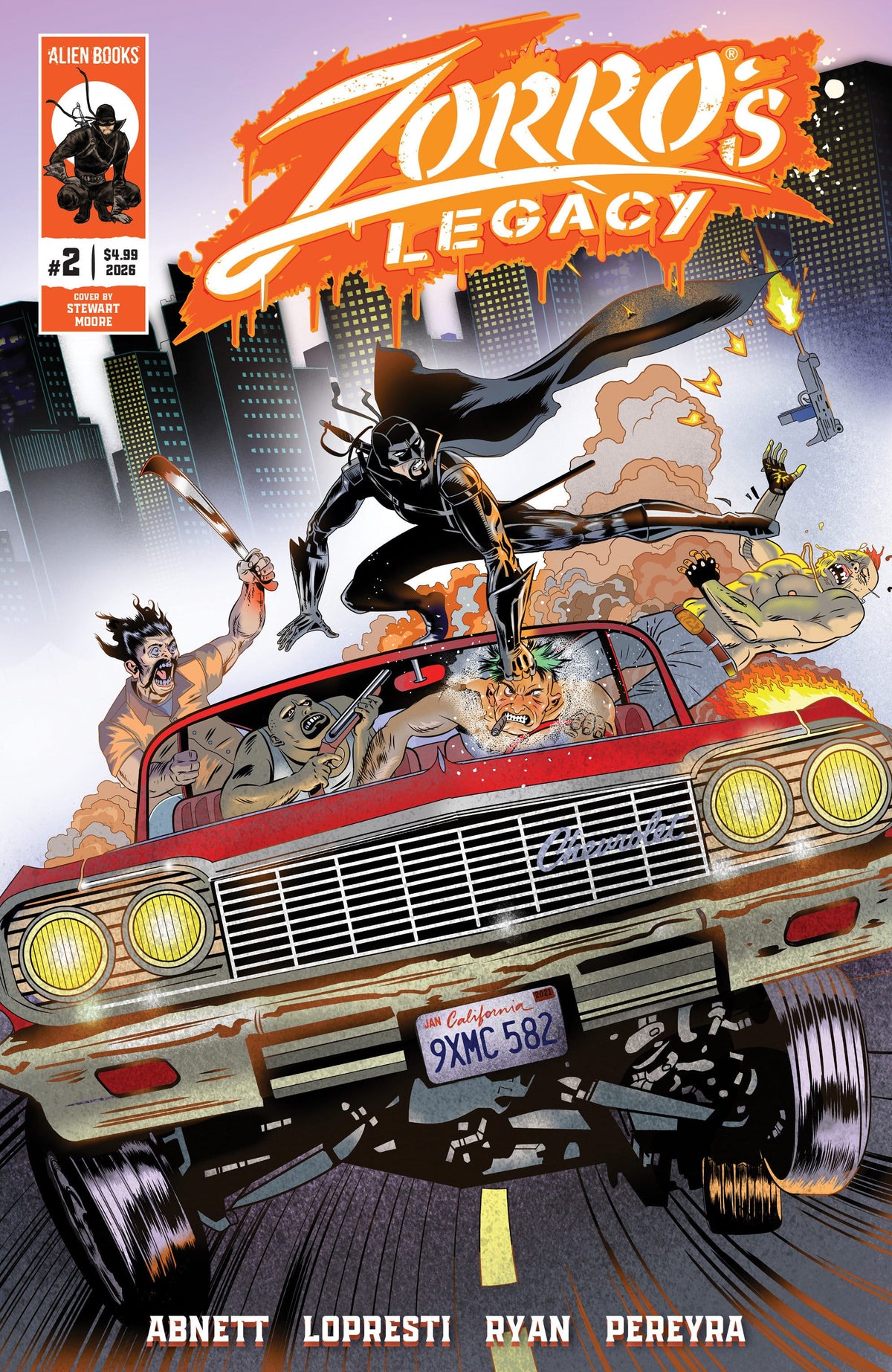 Zorro's Legacy #2 Variant B (Moore) (Release Date: 08/19/2026)