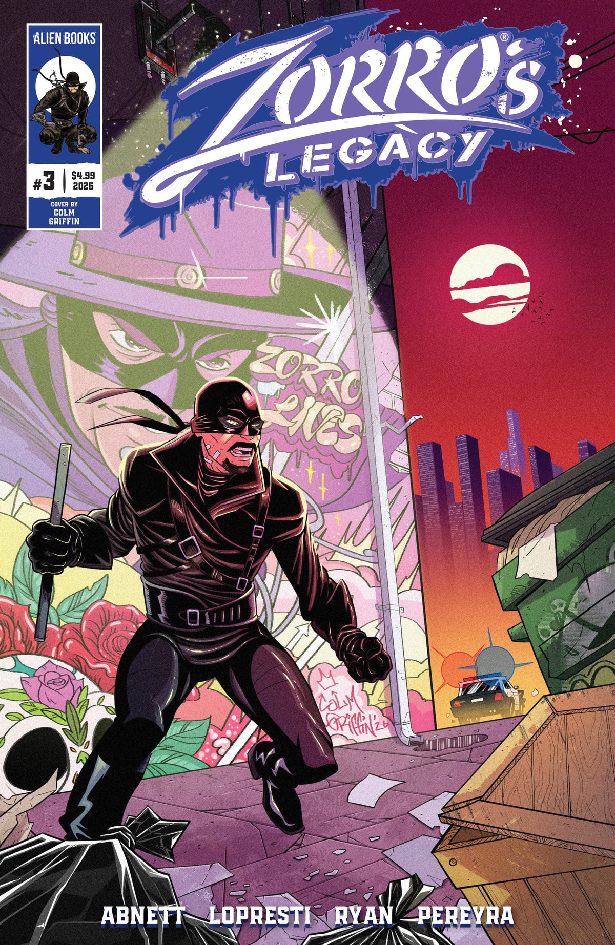 Zorro's Legacy #3 Variant B (Griffin) (Release Date: 09/30/2026)