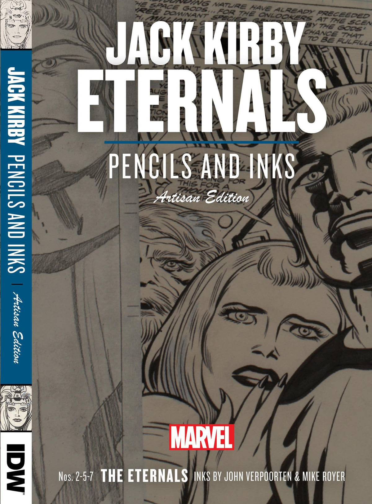 Jack Kirby's The Eternals Pencils and Inks Artisan Edition HC