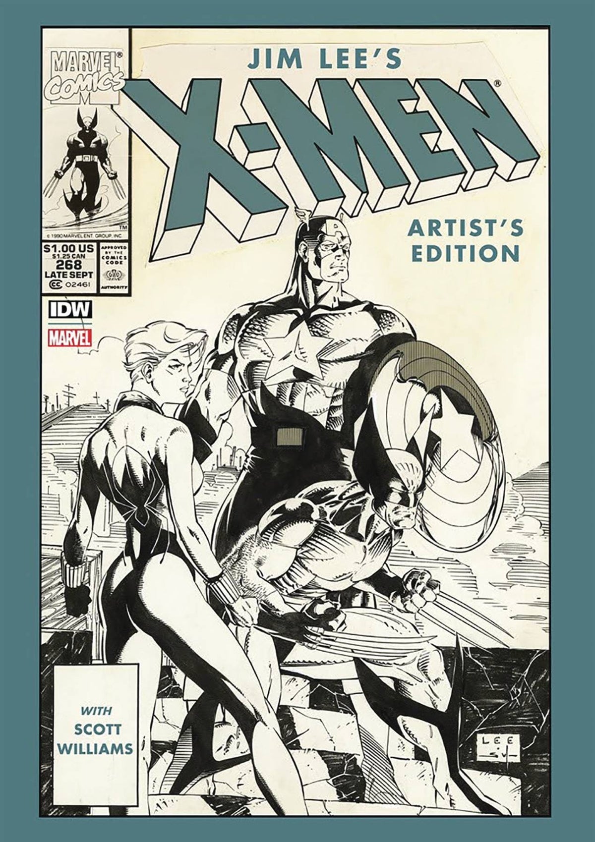 Jim Lees X-Men Artist ED HC 2Nd Ptg (Net)