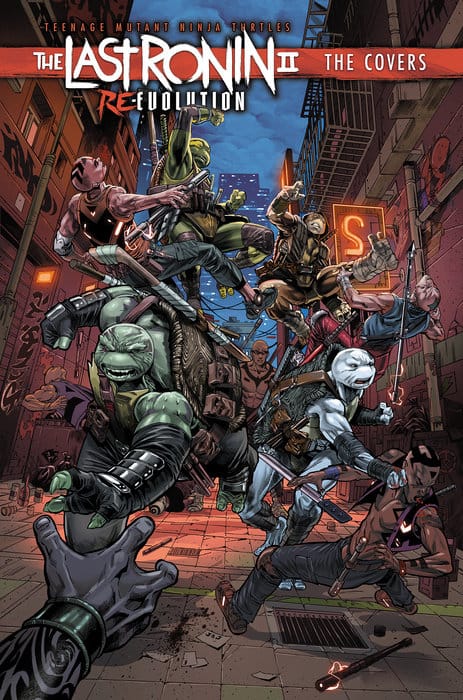 Teenage Mutant Ninja Turtles: The Last Ronin II: Re-Evolution – The Covers