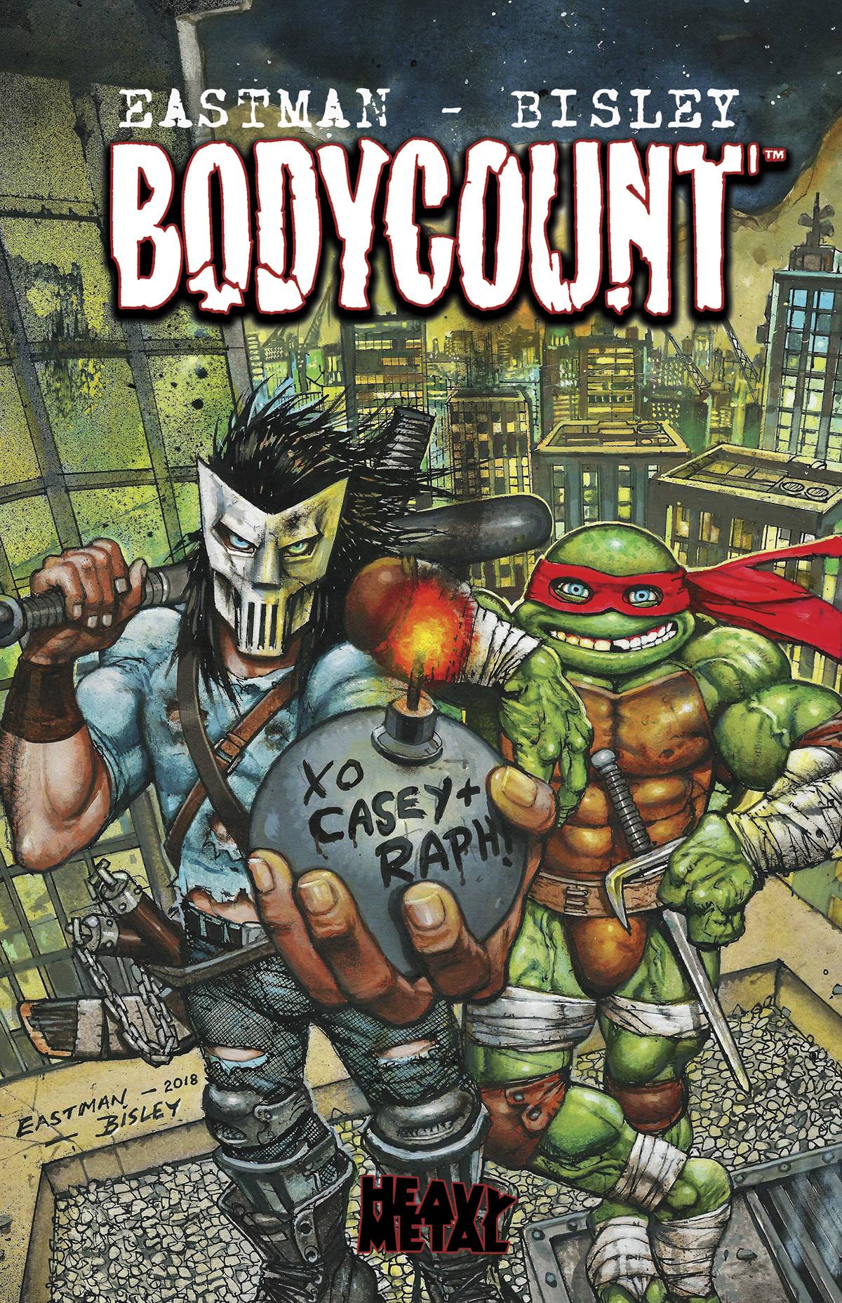 Tmnt Bodycount HC (MR)