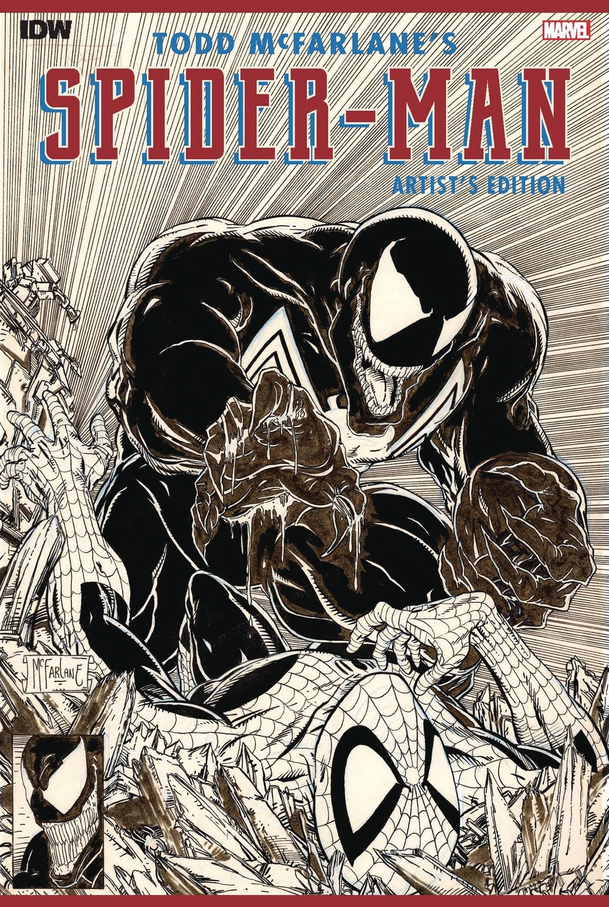 Todd Mcfarlanes Spider-Man Artist ED HC